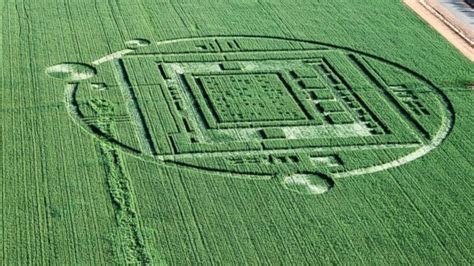 Crop Circles In California With Binary Code Ramanis Blog