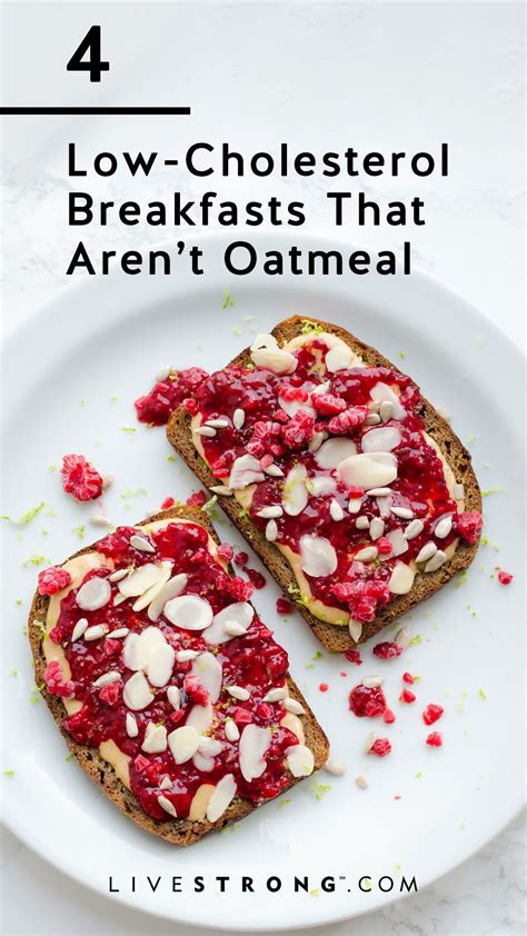 4 Low Cholesterol Breakfasts That Arent Oatmeal Low