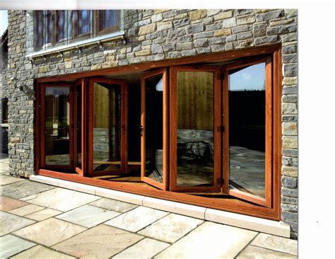 Exterior Folding Patio Door Roll Up
