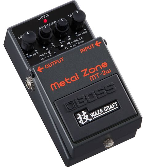 Boss Mt W Waza Craft Metal Zone Pedal