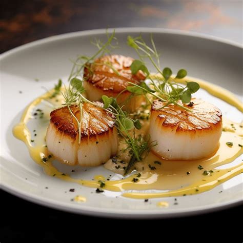 seared scallops  vanilla beurre blanc beurre blanc sauce