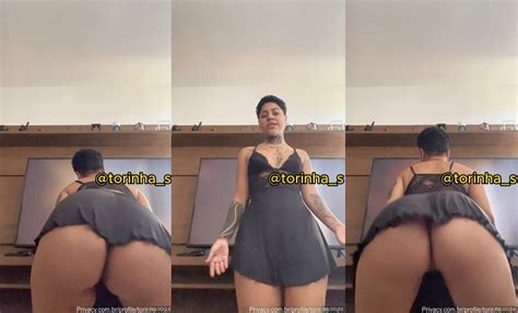Vitoria Stefany Dancing Naked Showing Her Ass And Pussy CNNAMADOR