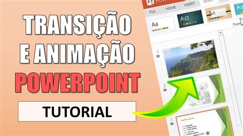 Transições e Animações no Powerpoint Como Fazer Tutorial para