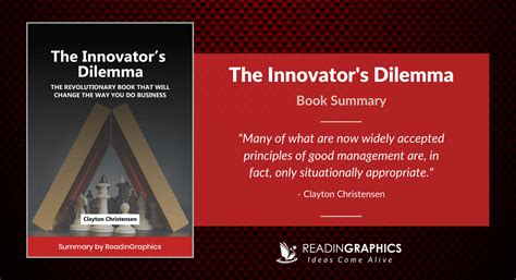 Book Summary The Innovator S Dilemma Clayton Christensen