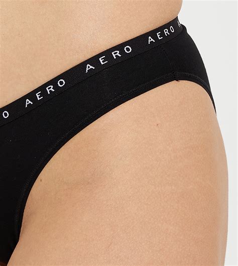 Buy Aeropostale Aero Girl S Solid Bikini Brief In Black Thstreet