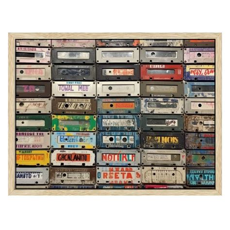 Nawypu Retro Canvas Poster Cassette Tape Music Poster Cassette Tapes Punk Rock Punk Poster