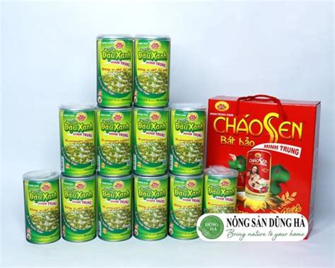 Cháo Đậu Xanh Minh Trung Hộp 365gr Tiện Lợi, Nhỏ Gọn, Giá Rẻ