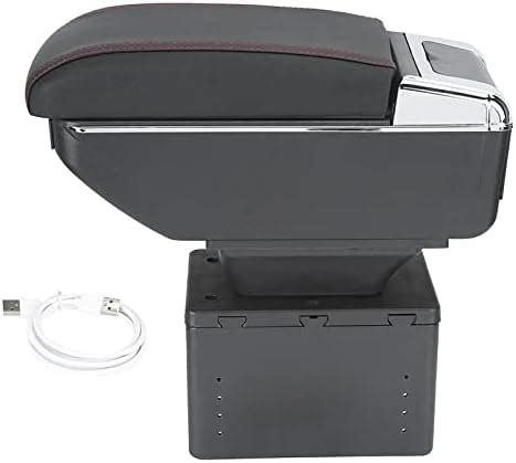 Armrest Box Universal Car Center Console Armrest Box Container Storage