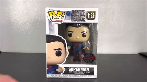 Unboxing Superman Justice League Funko Pop Exclusive