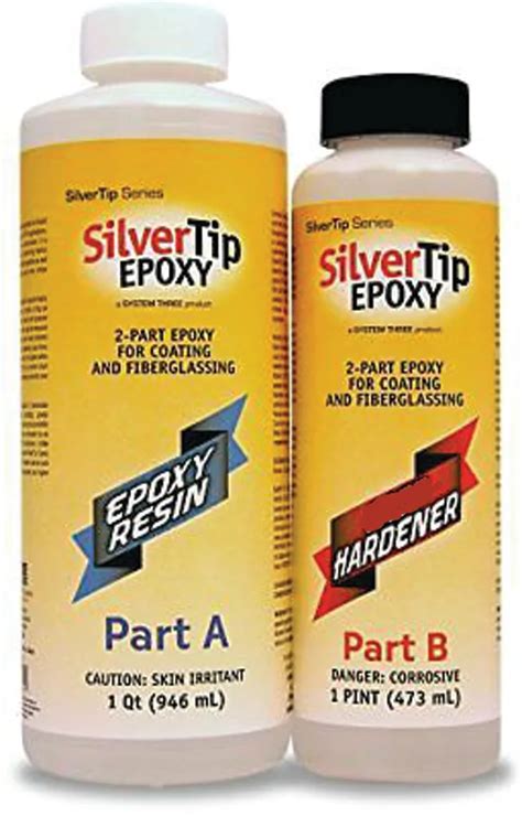 System Three Resins Silvertip Epoxy Fast 1 5 Qt