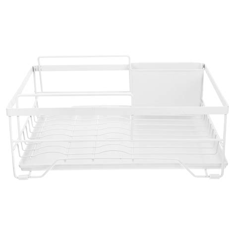 Nuolux Rack Drying Kitchen Dish Drainer Draining Sink Stand Shelf Plate