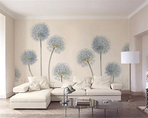 Фотообои одуванчики в интерьере (53 фото) - красивые картинки и HD фото