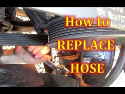 How To Replace Power Steering Hose