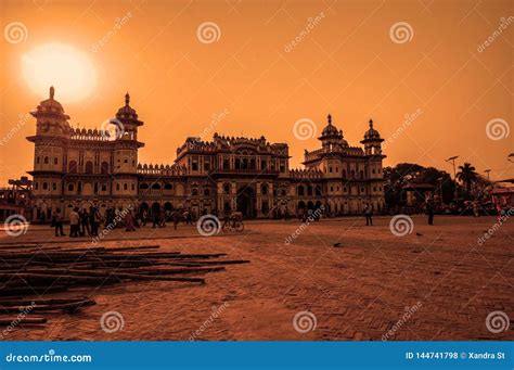 Janaki Mandir Temple in Janakpur in Nepal Editorial Stock Photo - Image of city, beauty: 144741798