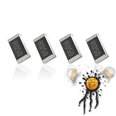 4 x R050 Shunt Mess Widerstand Resistor – IoT powered by androegg.de