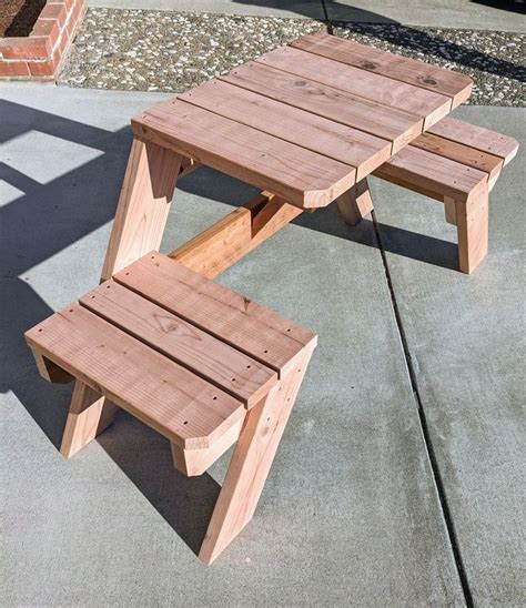 Two Person Picnic Table Picnic Table Woodworking Plans Picnic Table