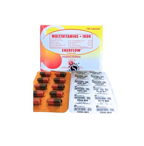 Iberet Multivitamins Iron Capsule 1 Xalmeds