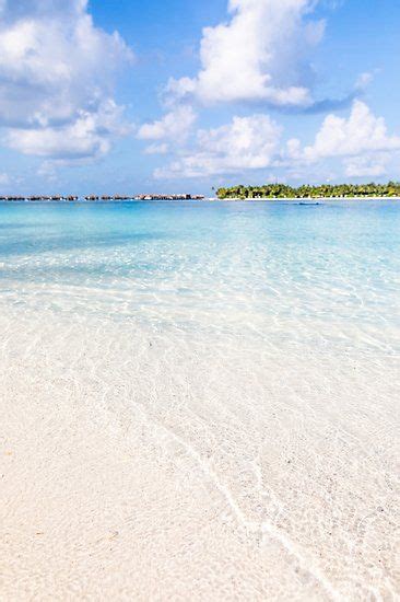 The Beach Is Clean And Clear For Us To See