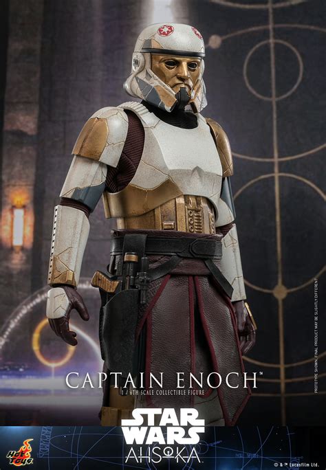 Hot Toys TMS 120 Star Wars Ahsoka Captain Enoch Hot Toys Complete Checklist