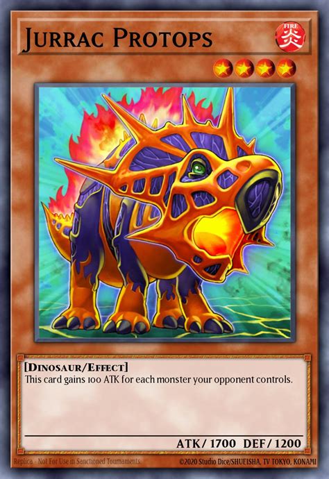 Jurrac Protops Yu Gi Oh Card Database Ygoprodeck