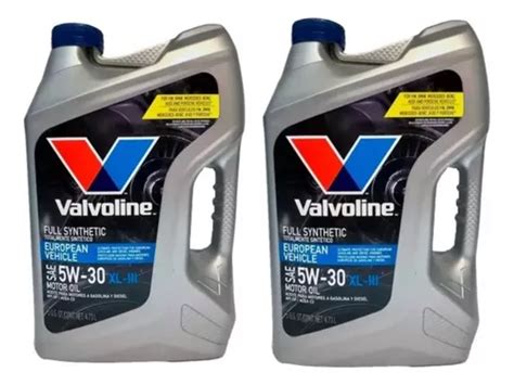 Aceite Valvoline W Xl Iii X Litros X Unidades