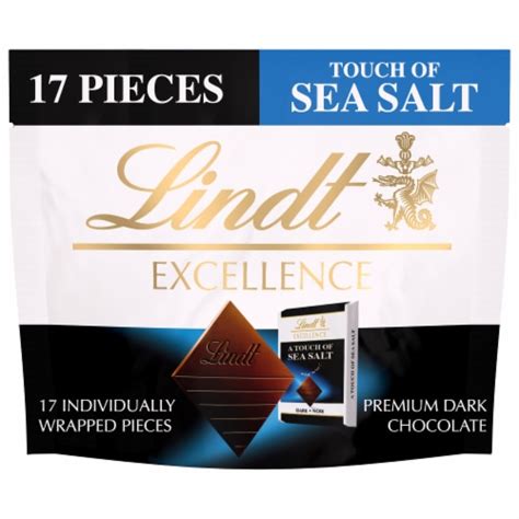 Lindt Excellence A Touch Of Sea Salt Dark Milk Chocolate Candy Pouch 1 Pouch 6 Oz King Soopers