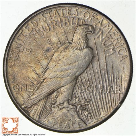 Rare - 1928 Peace Silver Dollar - Key Date of Series | Property Room