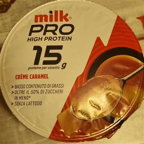 Протеиновый пудинг карамельный pro protein 15g Milk - калорийность ...
