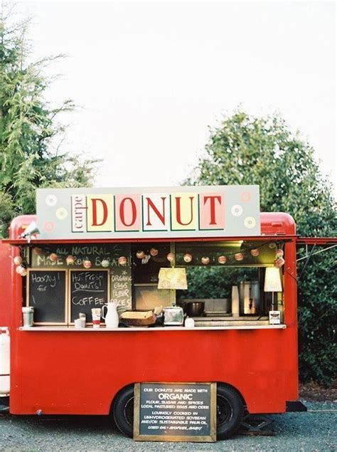 Food Truck Fans Seize The Big Day By Securing A Retro Inspired Donut Dispensary In The Form