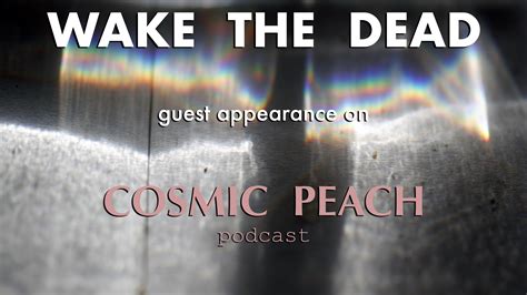 Sean McCann On Cosmic Peach Podcast One Great Work Network