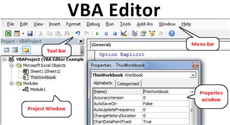 Vba Editor How To Open Vba Editor In Excel Vba With Examples