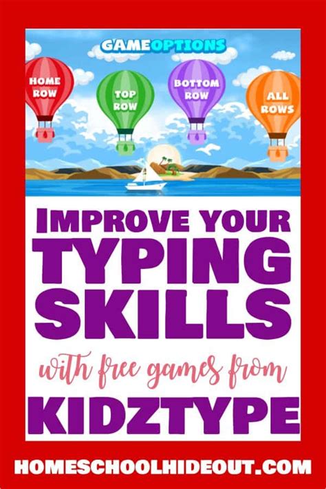 Improve Your Speed with Typing Games - Homeschool Hideout