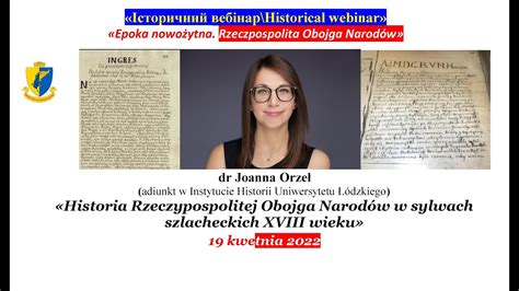 IB HW Joanna Orzeł Historia Rzeczypospolitej Obojga Narodów w