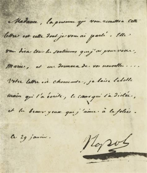 Lettre De Napol On Marie Walewska Patrimoine Charles Andr Colonna