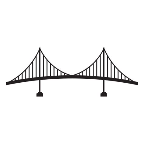 Diseño Png Y Svg De Icono De Trazo De Puente 08 Para Camisetas