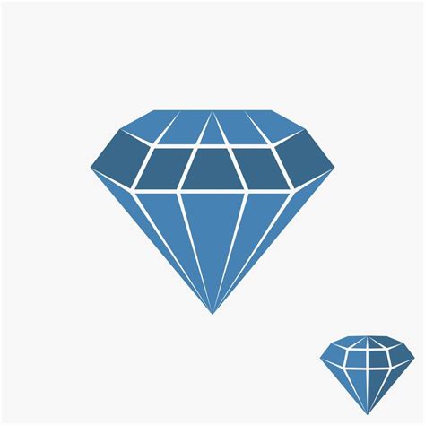 Simple And Unique Diamond Or Heptagon On 3d With Triangle Cutting Image