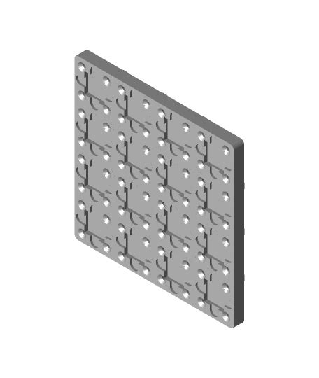 Gridfinity Weighted Baseplate 4x4 3d Model By Propella On Thangs