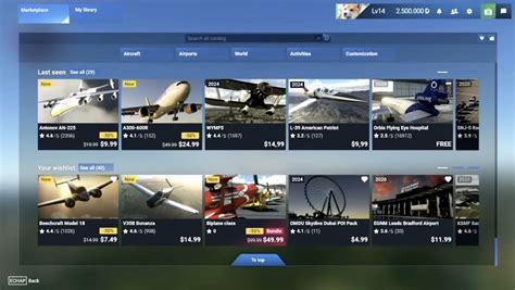 Microsoft Flight Simulator 2024 In-Sim Marketplace Delayed - FSElite