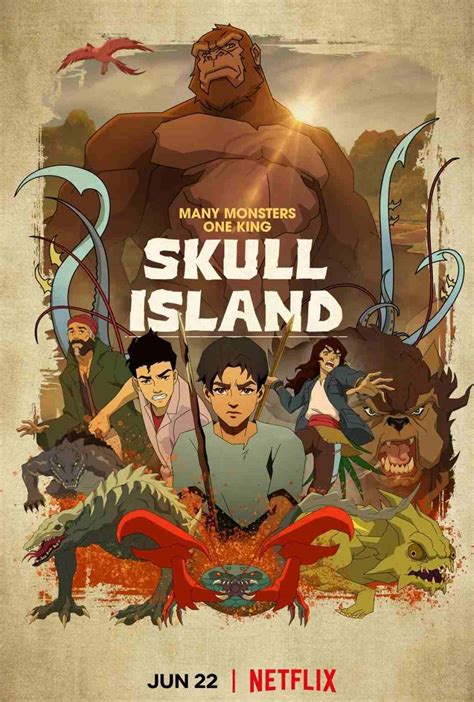 Simak Teaser Epik Dari Anime Skull Island Greenscene