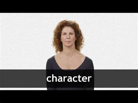 character english pronunciations collins