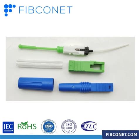 FTTH Factory Price Sc APC Assembly Optical Hot Melt Quick Connectors Fiber Optic Melting Fast