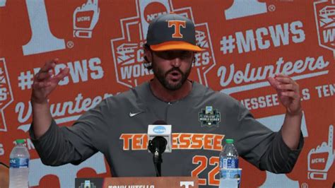 Tennessee Tony Vitello Vols Eliminated By LSU Postgame YouTube