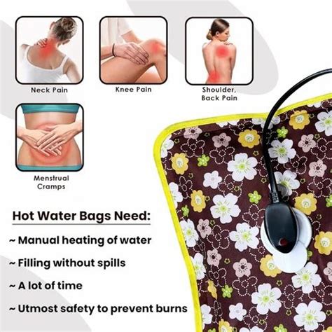 Electric Hot Water Bag Heating Pad Polyester At 70 Piece In New Delhi ID 2853746840855