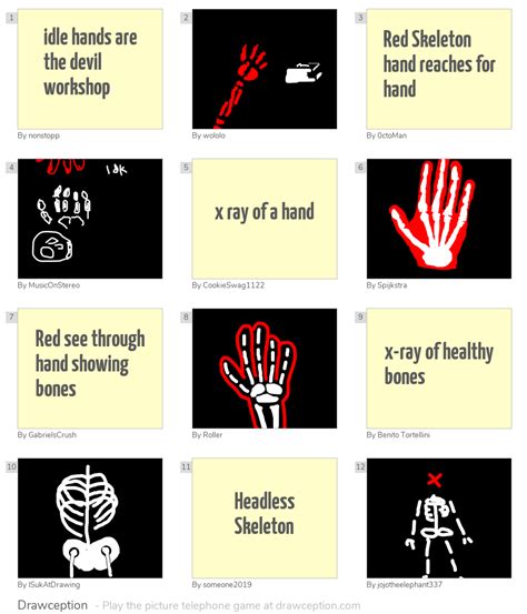 idle hands are the devil’s workshop - Drawception