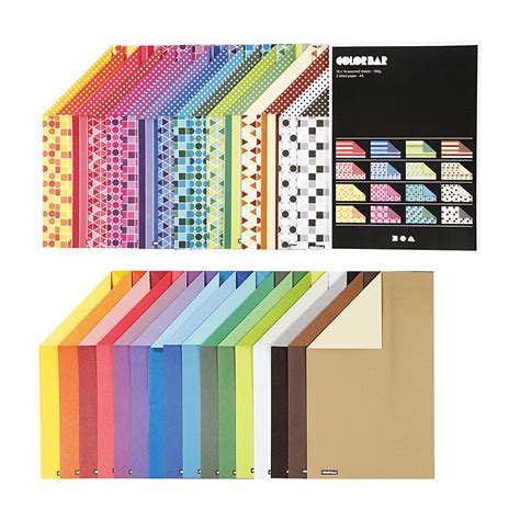Color Bar Rivekarton A4 Ark 210x297 Mm 250 G Ass Farver 32x10ark 1 Pk Rito Dk