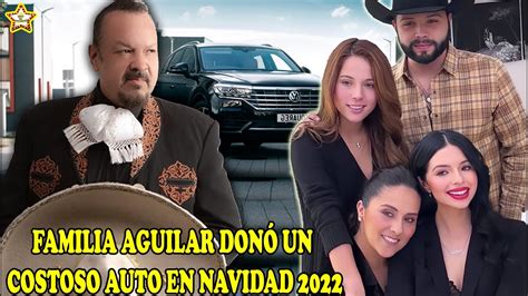 PEPE AGUILAR y su ESPOSA donan un costoso automóvil en navidad YouTube