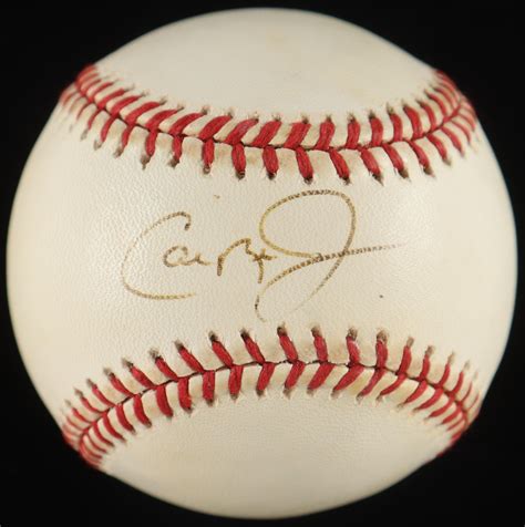 Cal Ripken Jr Signed OML Baseball With OAL OML Commemorative