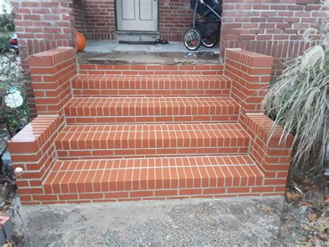 how to clean brick steps