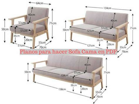 Planos Para Hacer Un Sofá Cama En Pdf Aprendafaciles