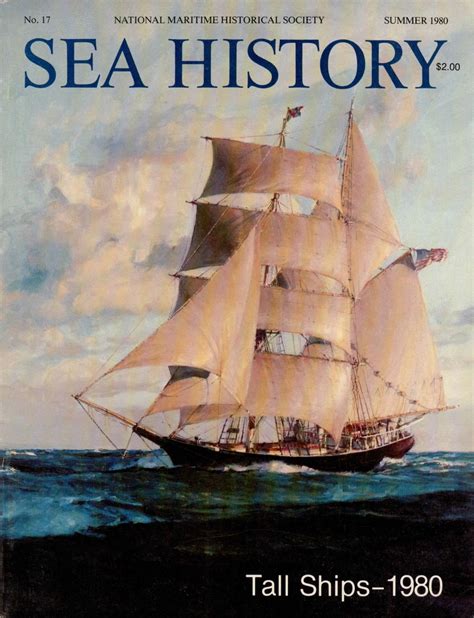 Sea History Summer By National Maritime Historical Society